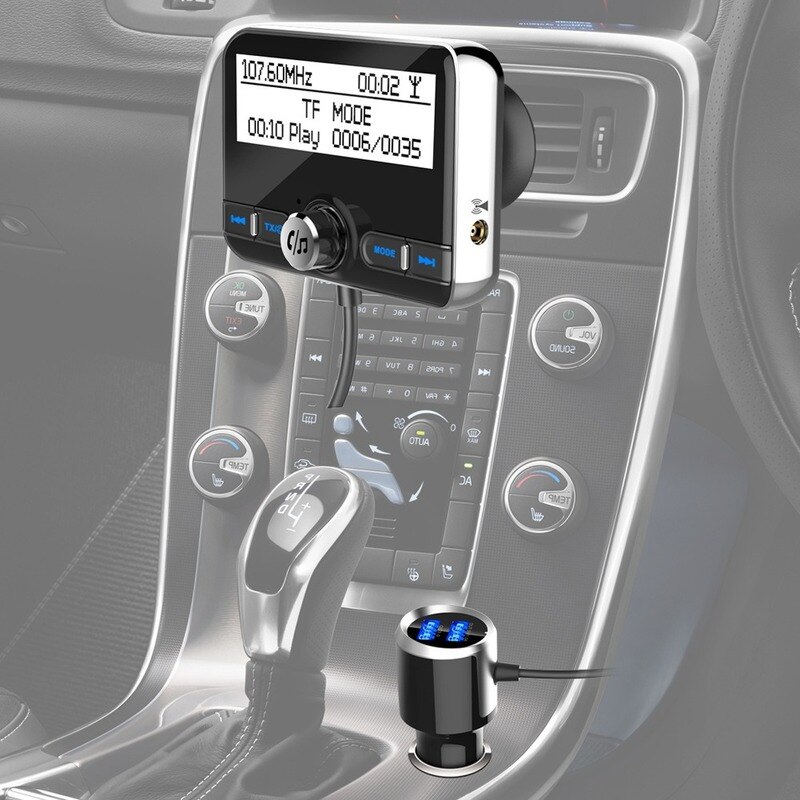 2.4-Inch Auto Dab Digitale Radio Adapter Auto MP3 Bluetooth Fm-zender Dab002