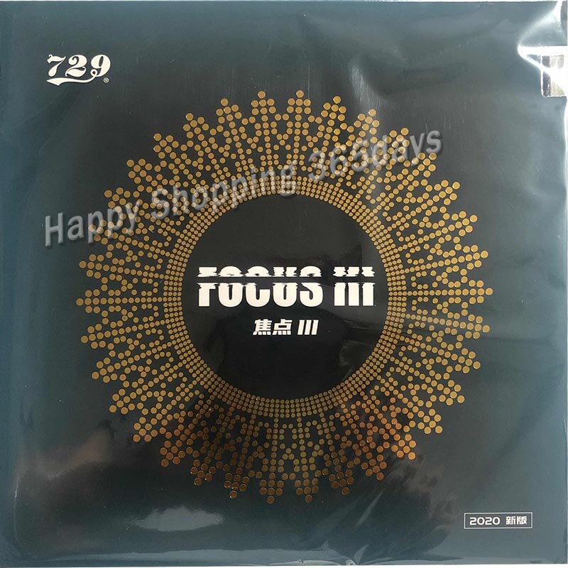 RITC 729 amitié FOCUS III FOCUS 3 Snipe pips-in tennis de table ping-pong caoutchouc avec éponge 2.1mm