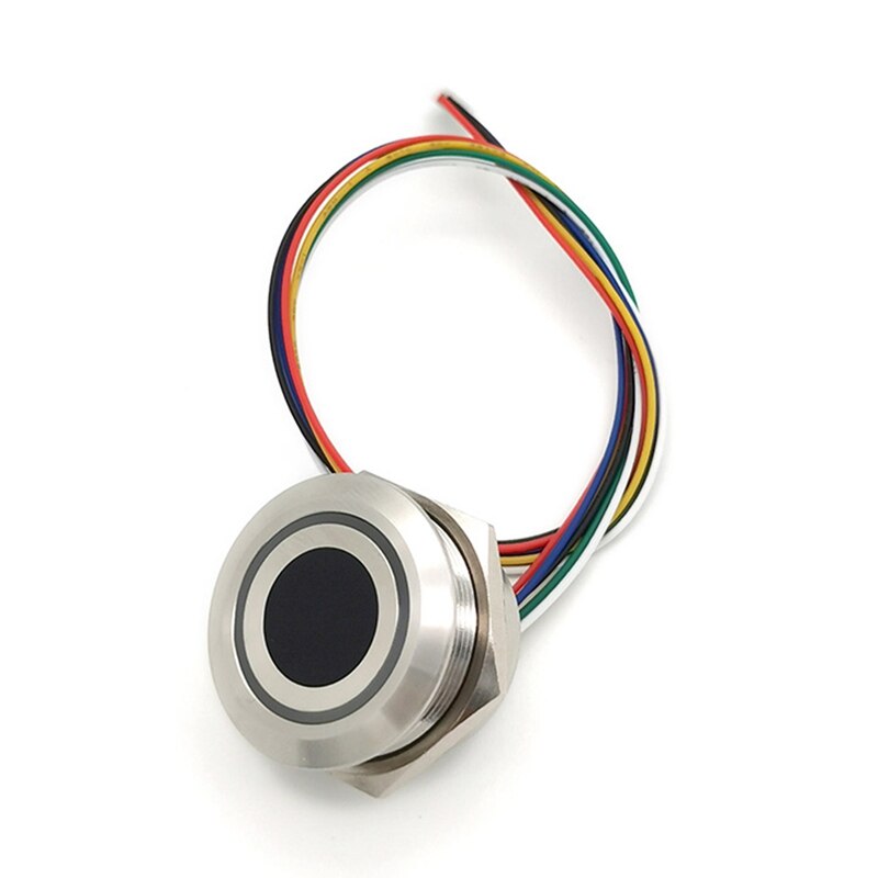 Fingerprint Identification Module,R503-S Circular Capacitive Built-in Algorithm Chip,for Fingerprint Identification