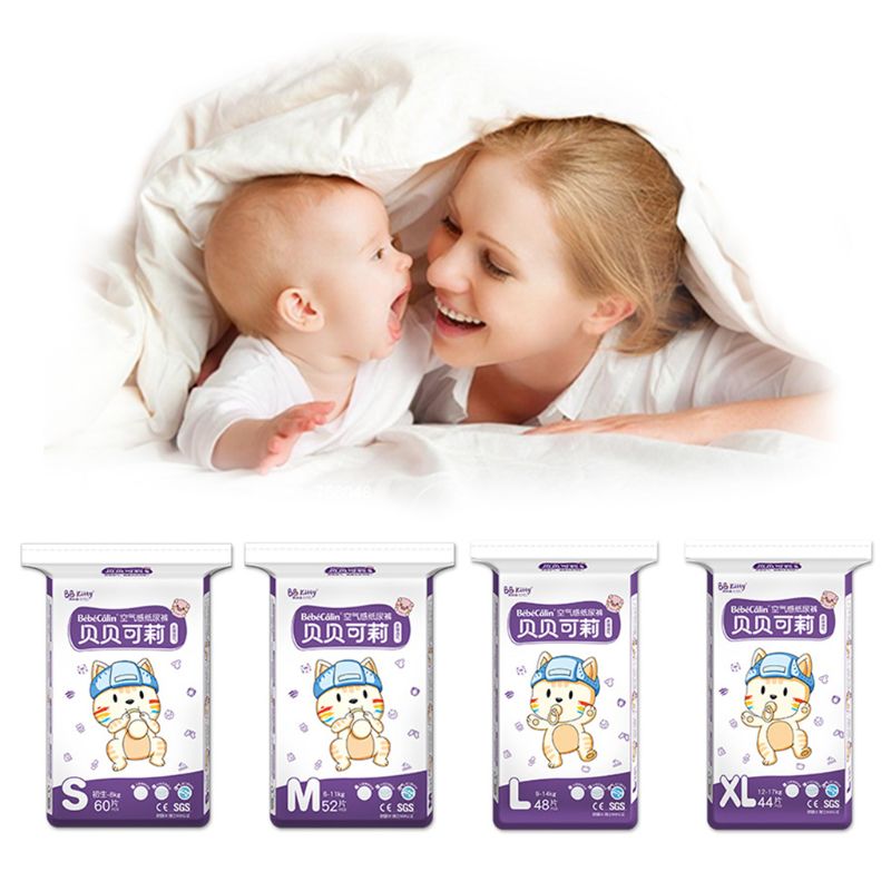 Baby Luier Super-Absorberend Ademend Comfortabele Vervuiling-Gratis Nattigheid Indicator Super-Absorberende Luier Baby Care