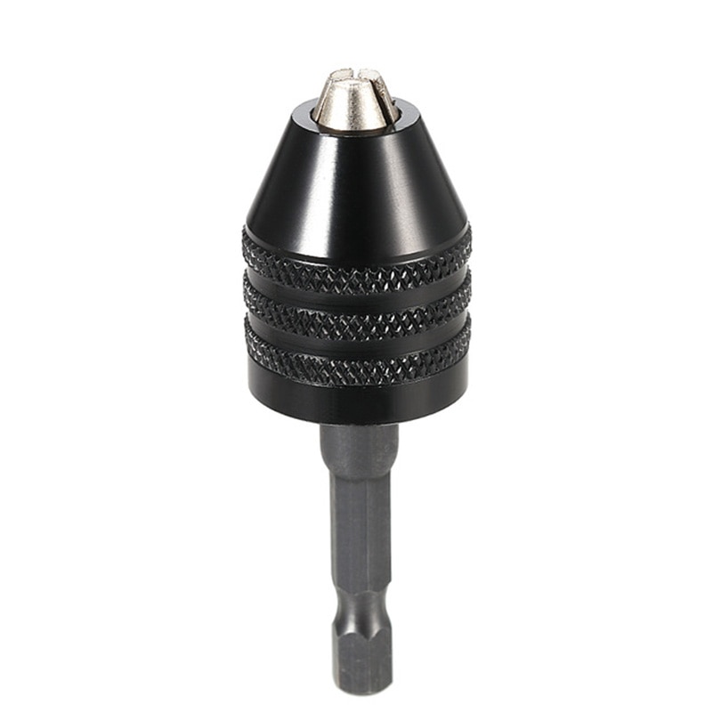 0,8-8mm Bohrer Futter verhexen Schaft Adapter schnell Ändern Keyless Elektrische Bohrer Leuchte Werkzeug Mini Bohrer Futter Und bisschen einstellen