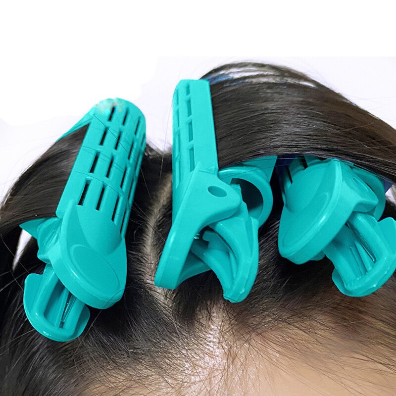 6 Stuks Haar Krultang Clip Self Grip Volume Haar Krultang Clip Natuurlijk Pluizig Krullend Haar Styling Dragen Haar Styling Rollers