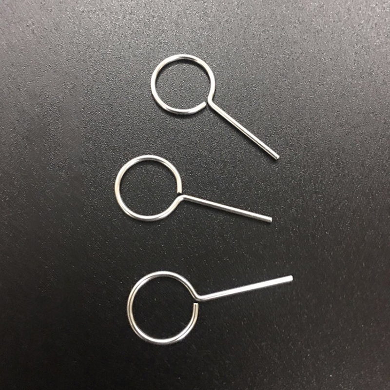10PCS/Lot Sim Card Tray Pin Eject Removal Tool Needle Opener Ejector For Mobile Phone