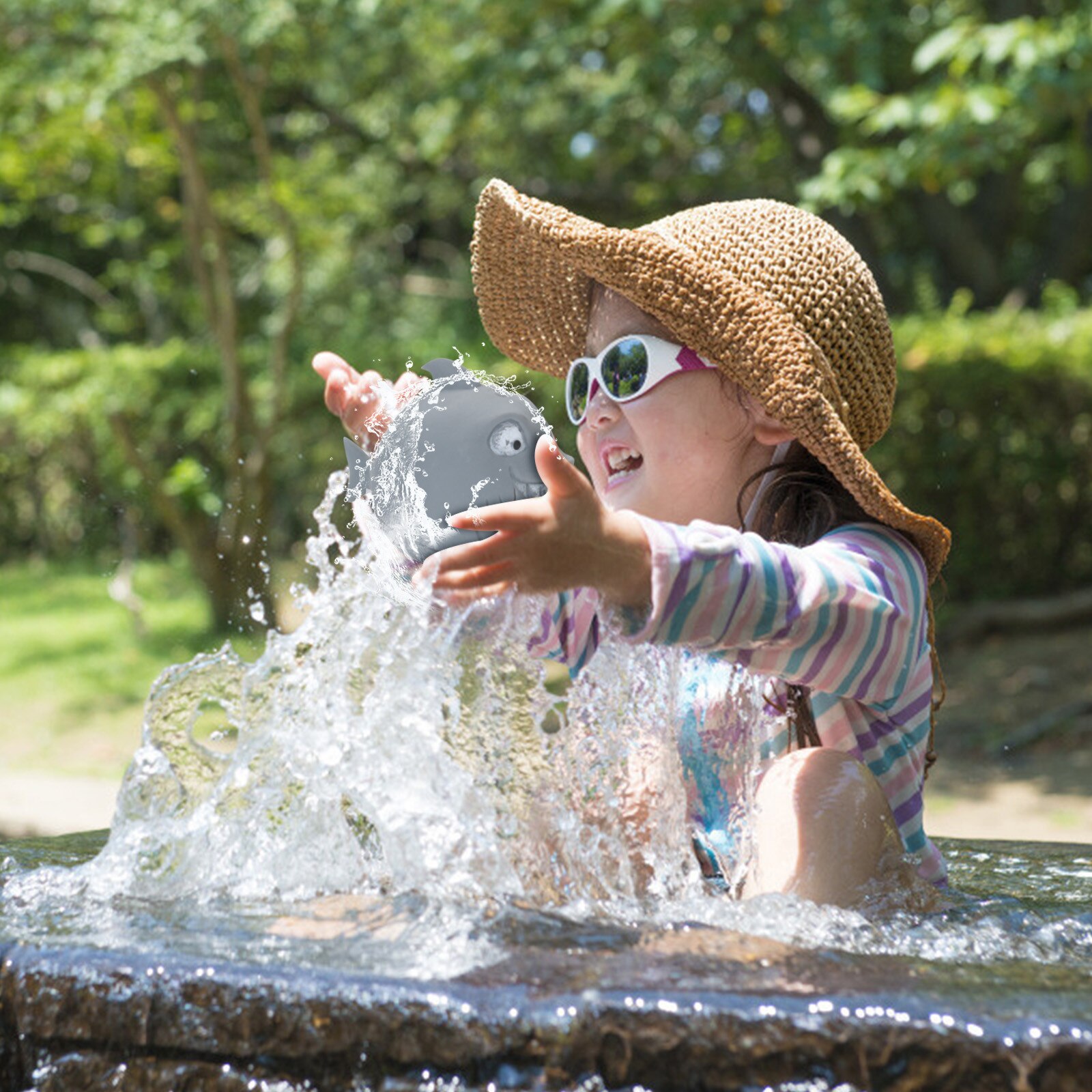 Leuke Bal Oon Mariene Leven Kid Grappig Blazen Opblaasbare Dier Release Stress Speelgoed Voor Kids Volwassenen 2 Kleur Mooie haai Vorm