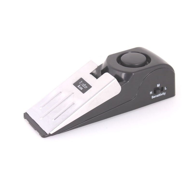 120 dB stop systeem Security Thuis Wigvormig Deur Stop Stopper Wekker Block Blokkeren Systerm