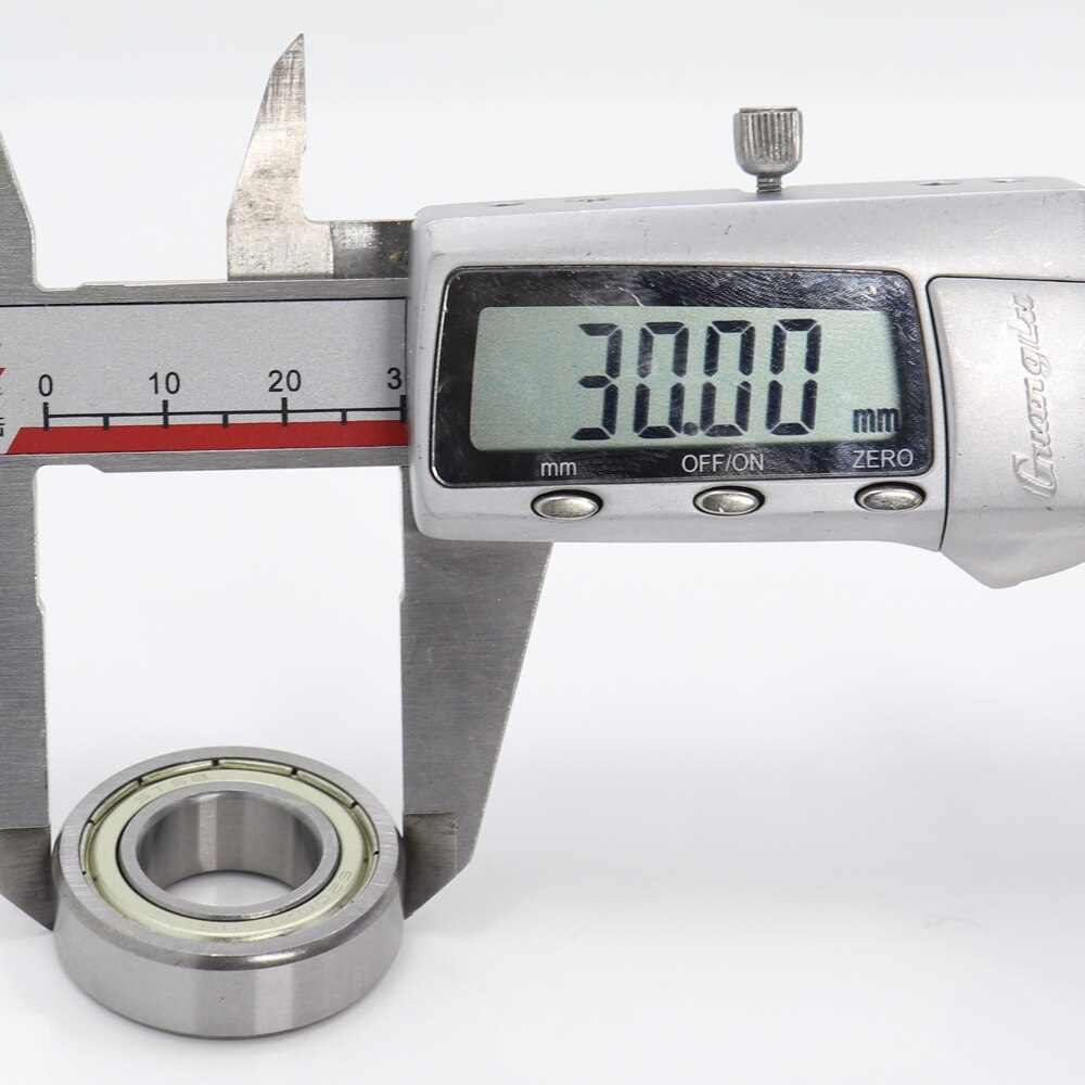 15309 Łożyska kulkowe (2 szt.) 15 * 30 * 9 mm Średnica wewnętrzna 15 mm Średnica zewnętrzna 30 mm Grubość 9 mm Łożysko