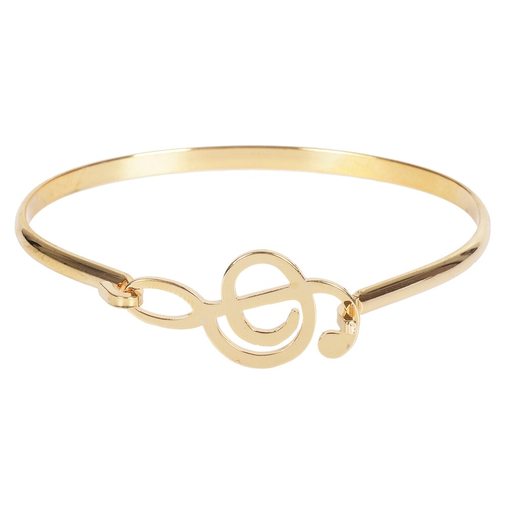 Gouden, zilveren, roestvrijstalen infinity armband met kroon, handbloem, muziek, liefde, punk, dames, vrouwelijke armband, sieraden