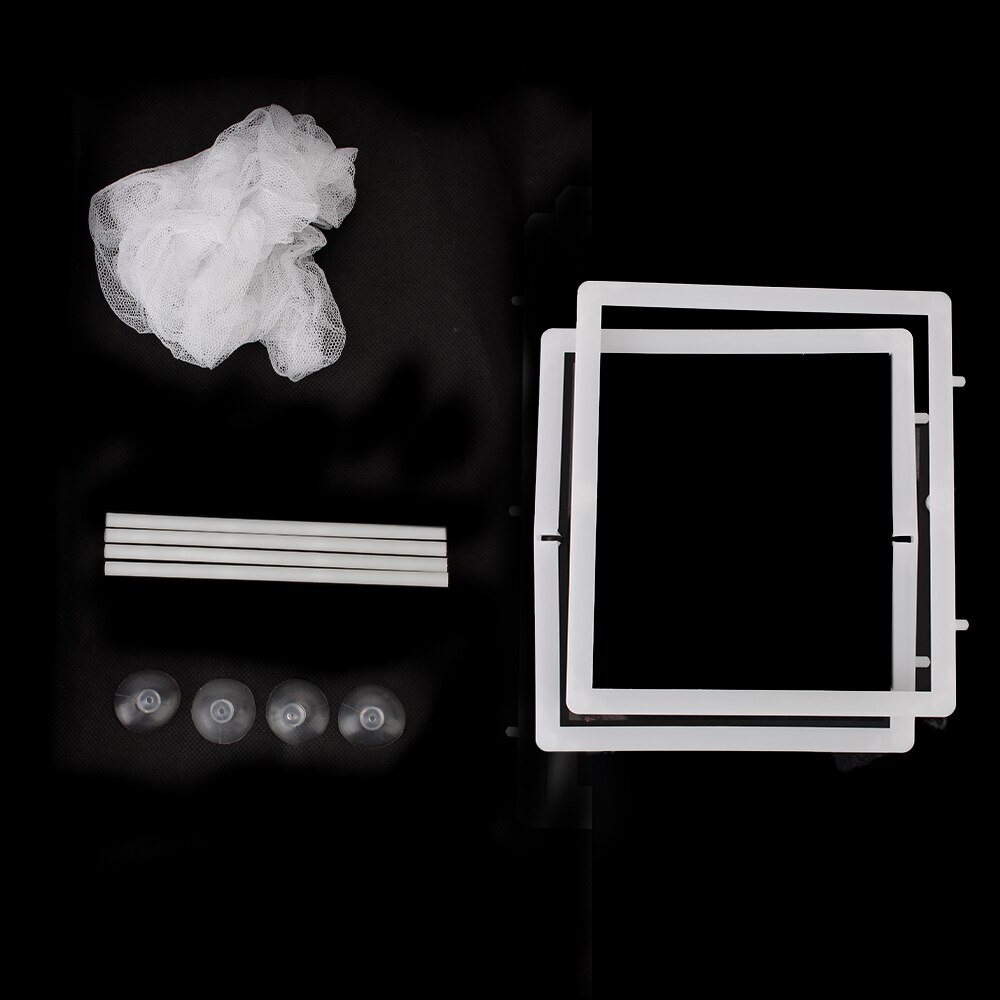 Net Small Fry Breeding Box Aquarium Hatchery Incubator Guppy Breeding Breeder Trap Box Isolator Fish Tank Aquarium S/L: S