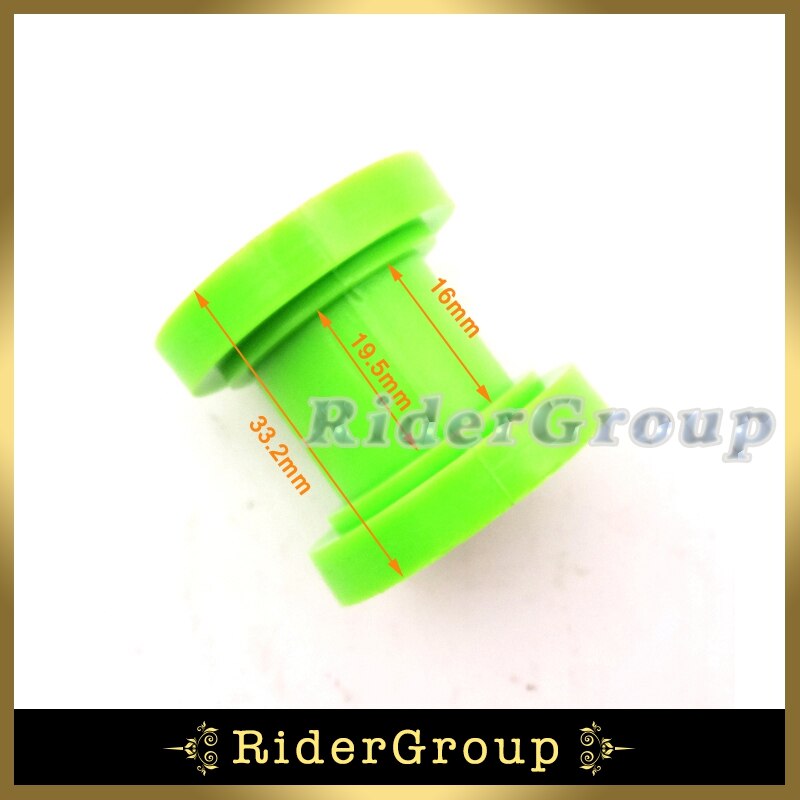 Green Pulley Tensioner Chain 8mm Roller Guide For CRF50 XR50 KLX110 SSR Thumpstar Atomik Chinese Pit Dirt Bike Motorcycle