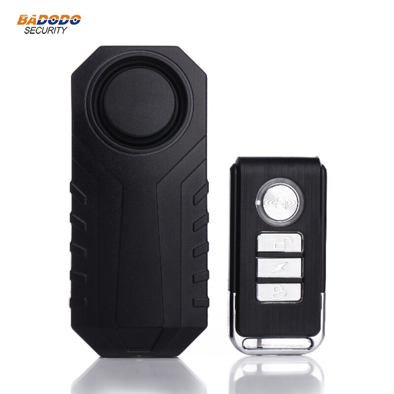 Bicycle Lock Anti-theft anti-lost Wireless Remote Control Vibration detector sensor alarm for electric bicycle motorcycle