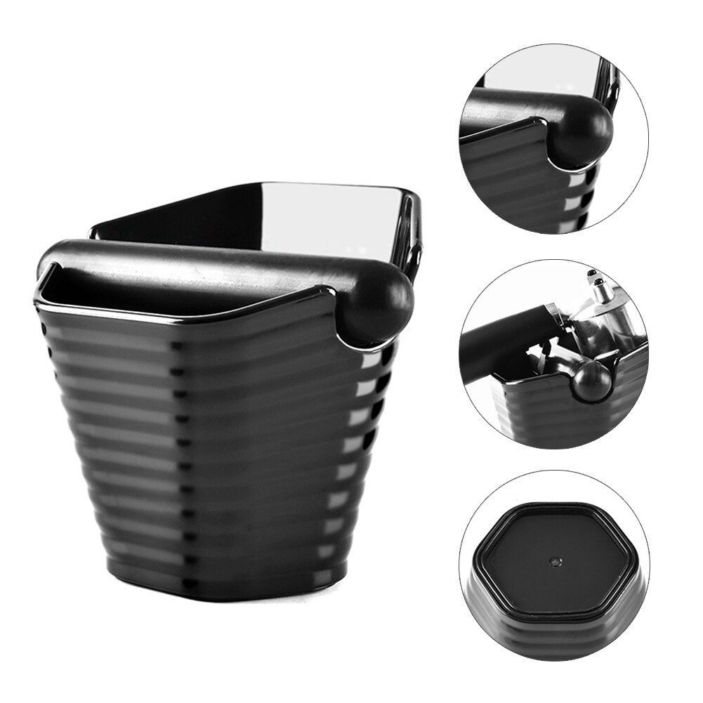Coffee Grind Knock Box Coffee Powder Residue Bucket Waste Bin with Removable Detachable Bar Cafe Accessory