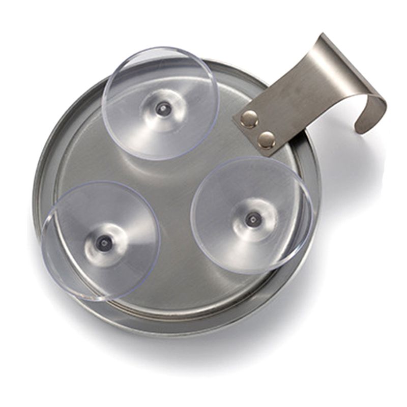 Espejo de ducha antivaho de acero inoxidable, espejos de maquillaje para afeitar, suministros de baño