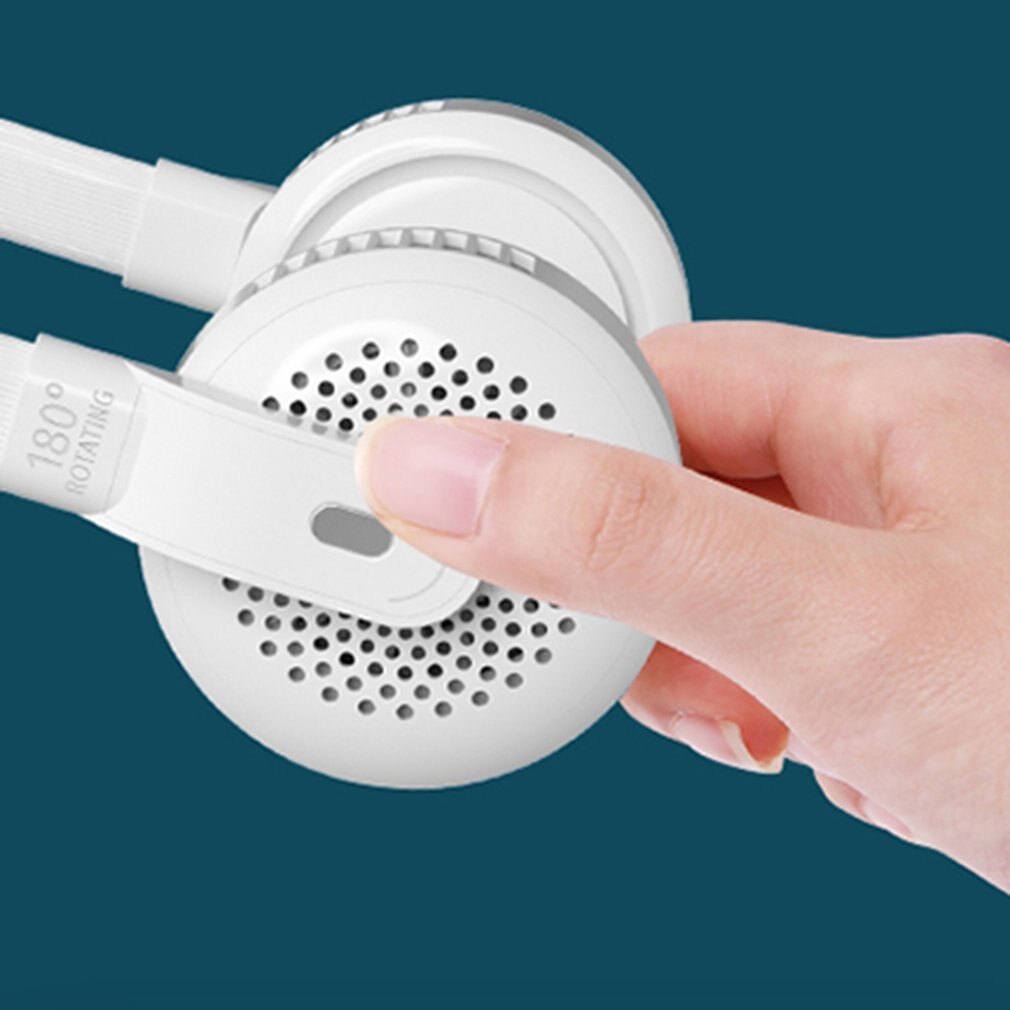 Wearable Neck Fan - Hands-Free Personal Mini Bladeless Fan - USB Rechargeable for Travel, Sports, Office