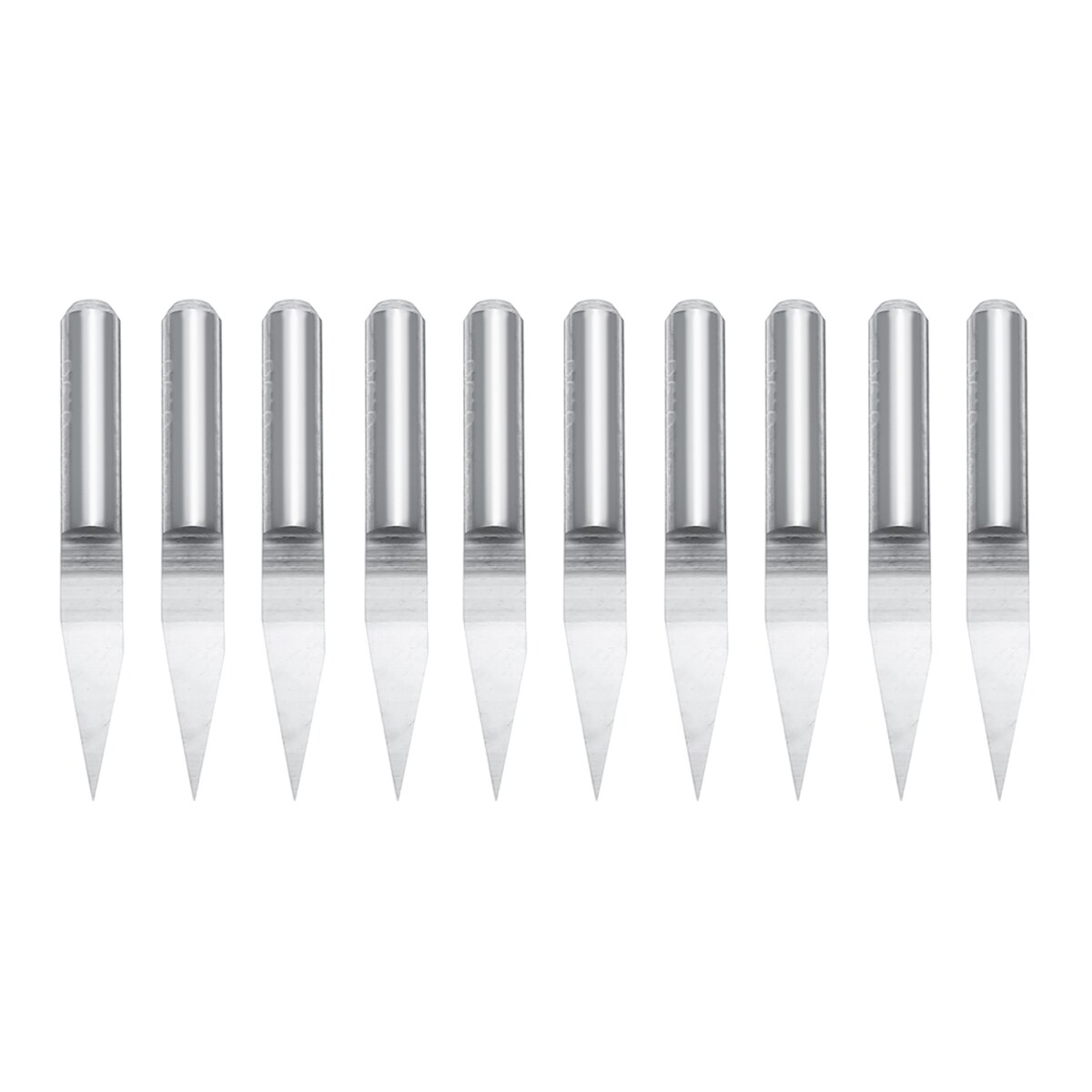 10 stks 3.175mm CNC Router Bit Graden 10 15 20 Graveren Bits End Mill 10 stks 3.175mm CNC Router Bit Graden 10 15 20 Graveren Bits End Mill