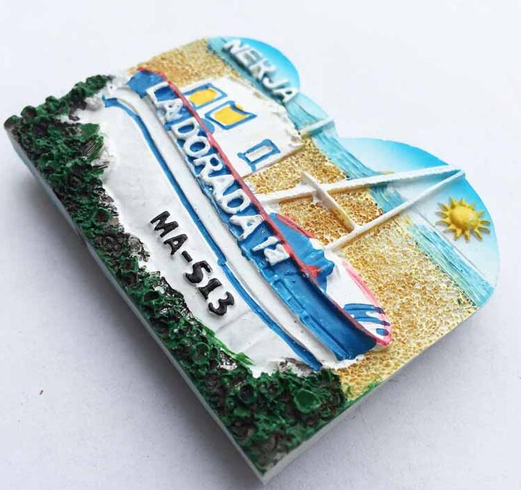 Spain Andalusia nellha Fridge Magnets 3D Fridge Magnet Sticker Travel Souvenir Kitchen Decoration