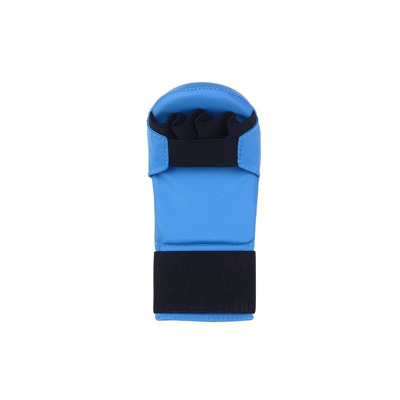 karate Gloves Without Thumb Blue Red karate Mitts For Training