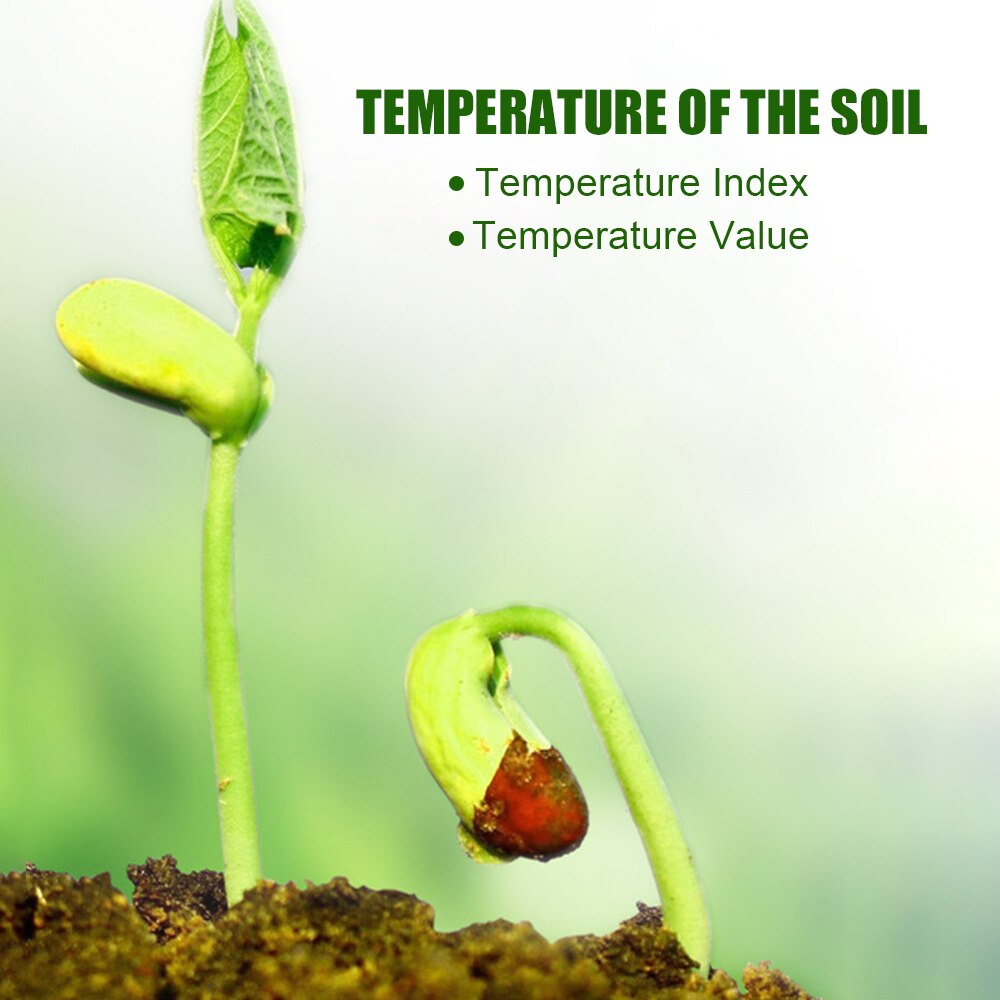 4-in-1 Soil Test Meter Electronic 4-Way Analyzer Soil Tester PH Moisture Light Humidity Temperature Meter For Plants Garden Farm