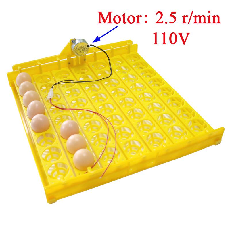 Incubadora automática de 56 huevos, 7*8 orificios, incubadora de pollos, patos y otras aves de corral, huevos, aves de corral, equipo de incubación: 110V