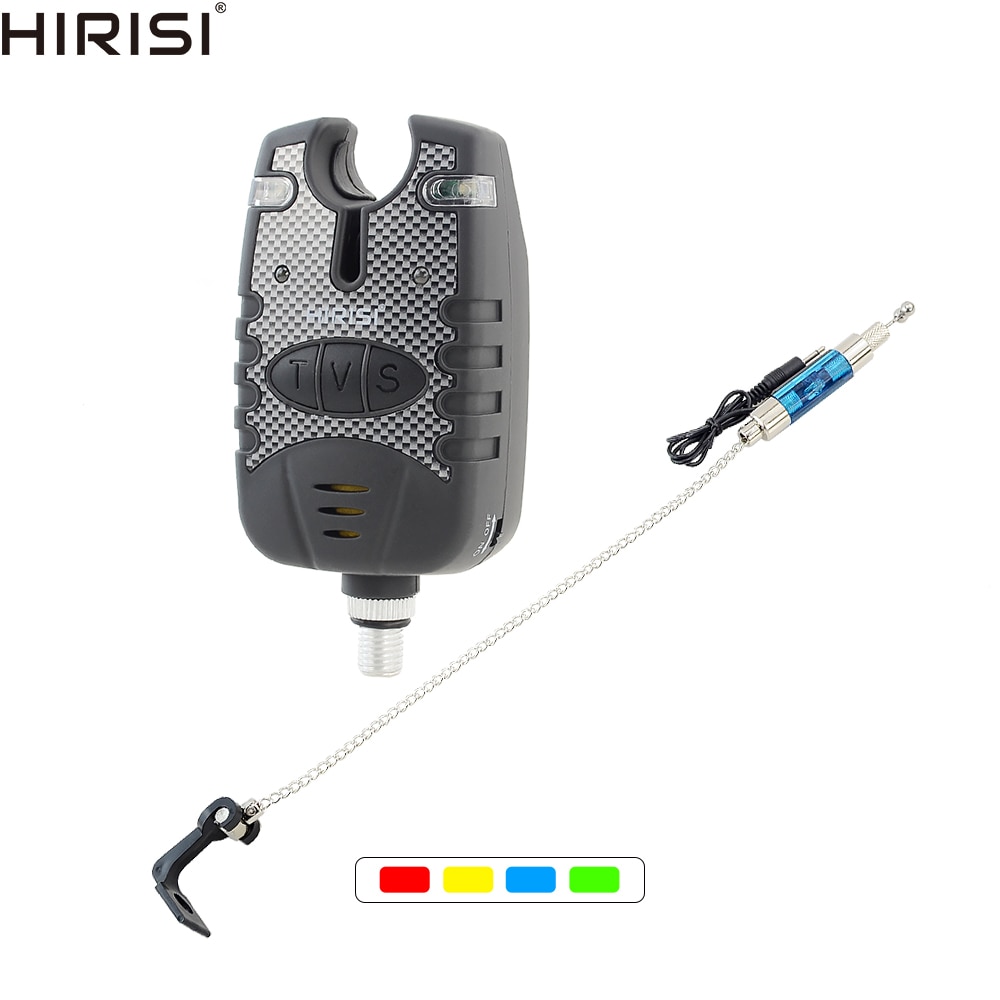 1+1 karpe fiske bid alarm med fiske belyst swinger fiske redskaber og udstyr