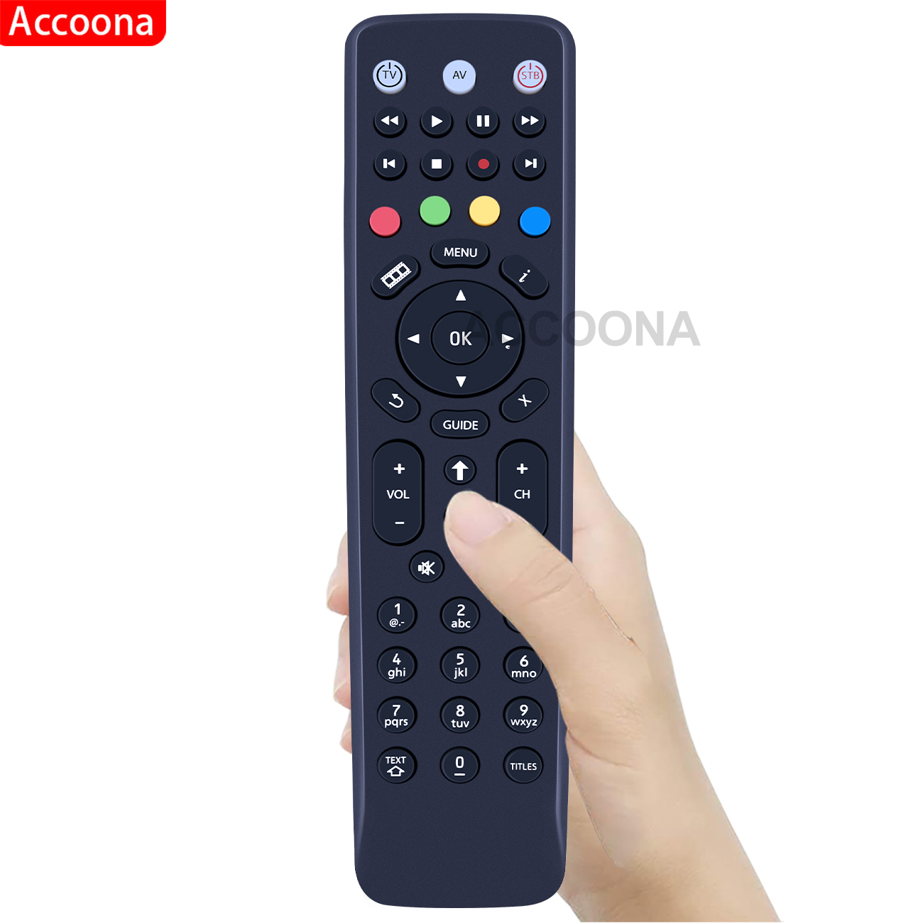 Rc2424604/01b Rc2424602/01 02 04 Afstandsbediening Voor Amino Tv