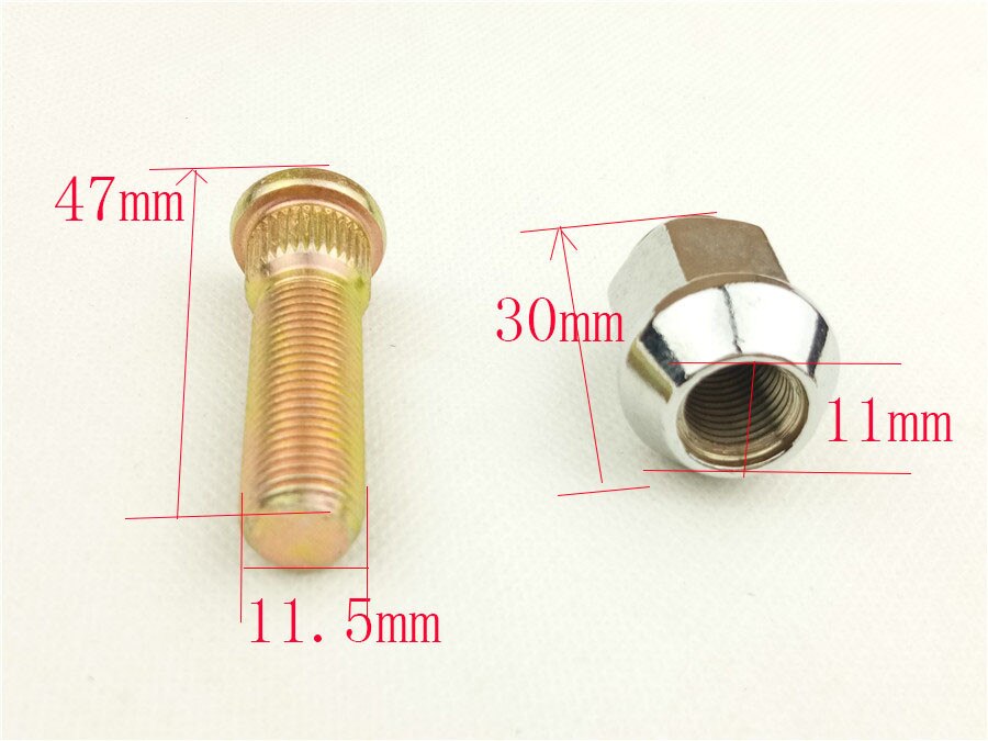 1PC voor Grote Muur CUV Haval H3 H5 Band Whorl Schroefdop en Bolt Grote Muur wind 3 wind 5 wind 6 Pickup Band Moer