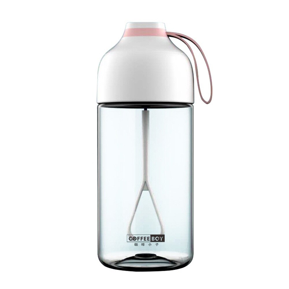 Tasse d'agitation électrique de 380ML, tasse à café en Tritan, à agitation magnétique, bouteille d'eau, ustensile de cuisine: WHITE