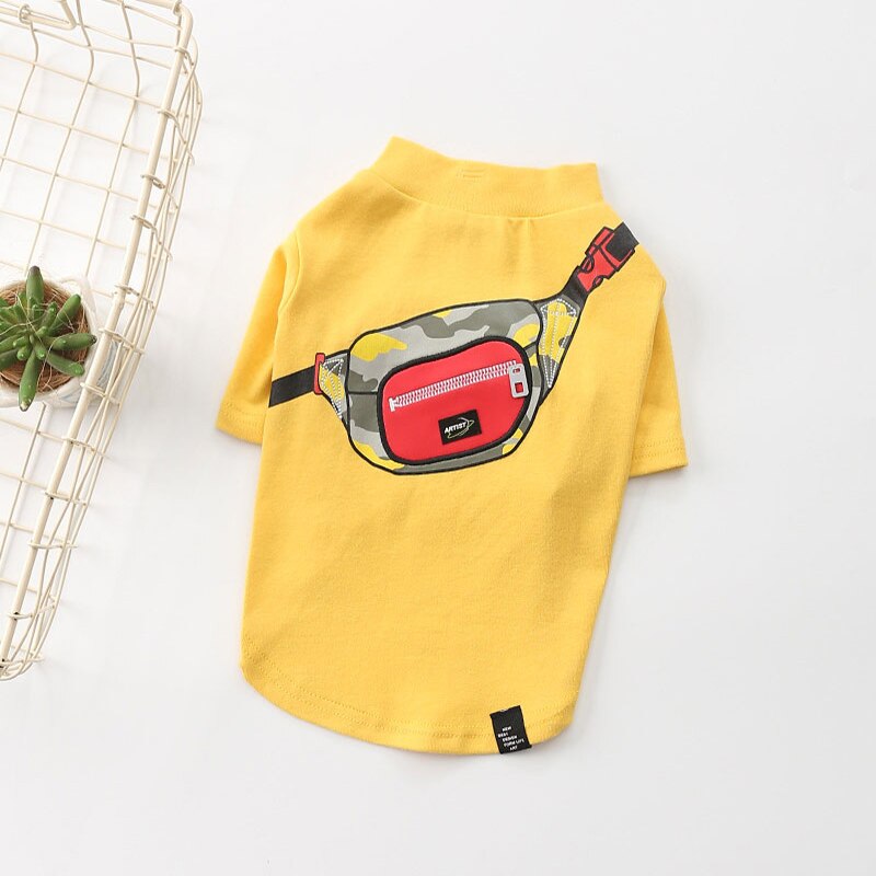 Schattige hondenkleding voor kleine honden winter hondenhoodie met tasdecoratie zacht warm hondenkostuum mopshond chihuahua puppykleding ropa perro
