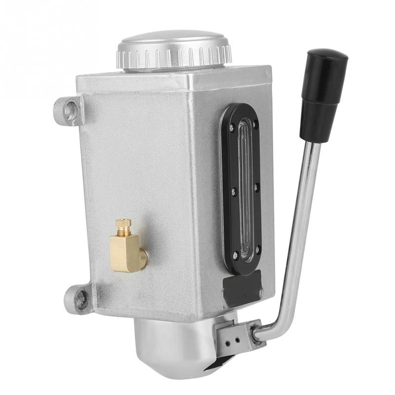Lubrication Manual Oil Pump Hand Lubrication 1L 4Mm Double Outlet Manual Lubrication Pump Hand Pressure Oil Pot Pump: Default Title