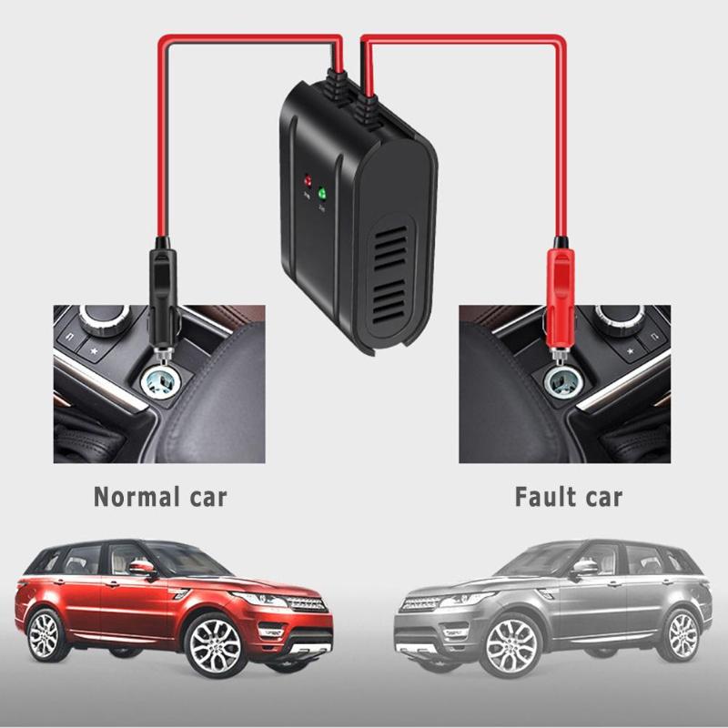 Emergency Car Jump Starter 12V 5.5m/18ft Jump Lead Booster Cable Car Van Battery Engine Jump Starter Startup for Car
