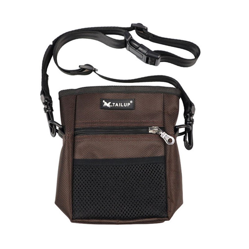 Dog Treat Training Pouch With Adjustable Waist Belt Pet Feed Pocket Portable Puppy Snack Reward interactive Waist Bag: C