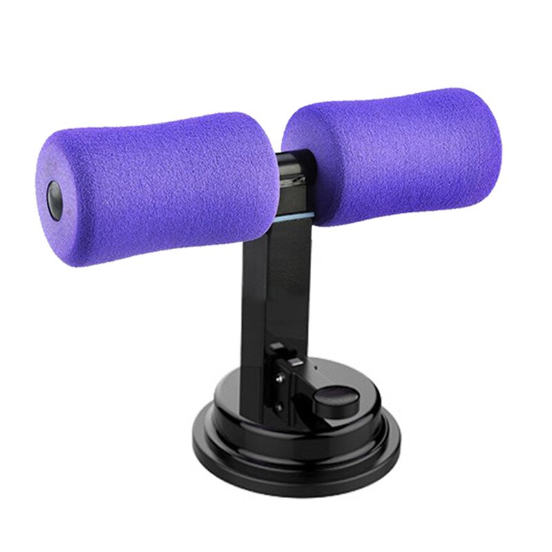 Men WomenTrainer Sit Up Bar Self-Suction Fitness Equipment Abdominal Strength Trainer Home Gym Muscle Training: Purple