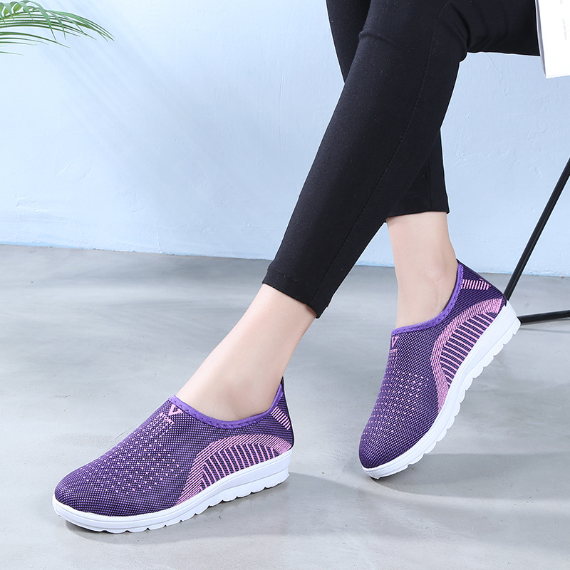 Factory outlet åndbar mor slip-on sko kvinde billig udendørs sneakers kvinder flade sko kvinder damer sommer loafers
