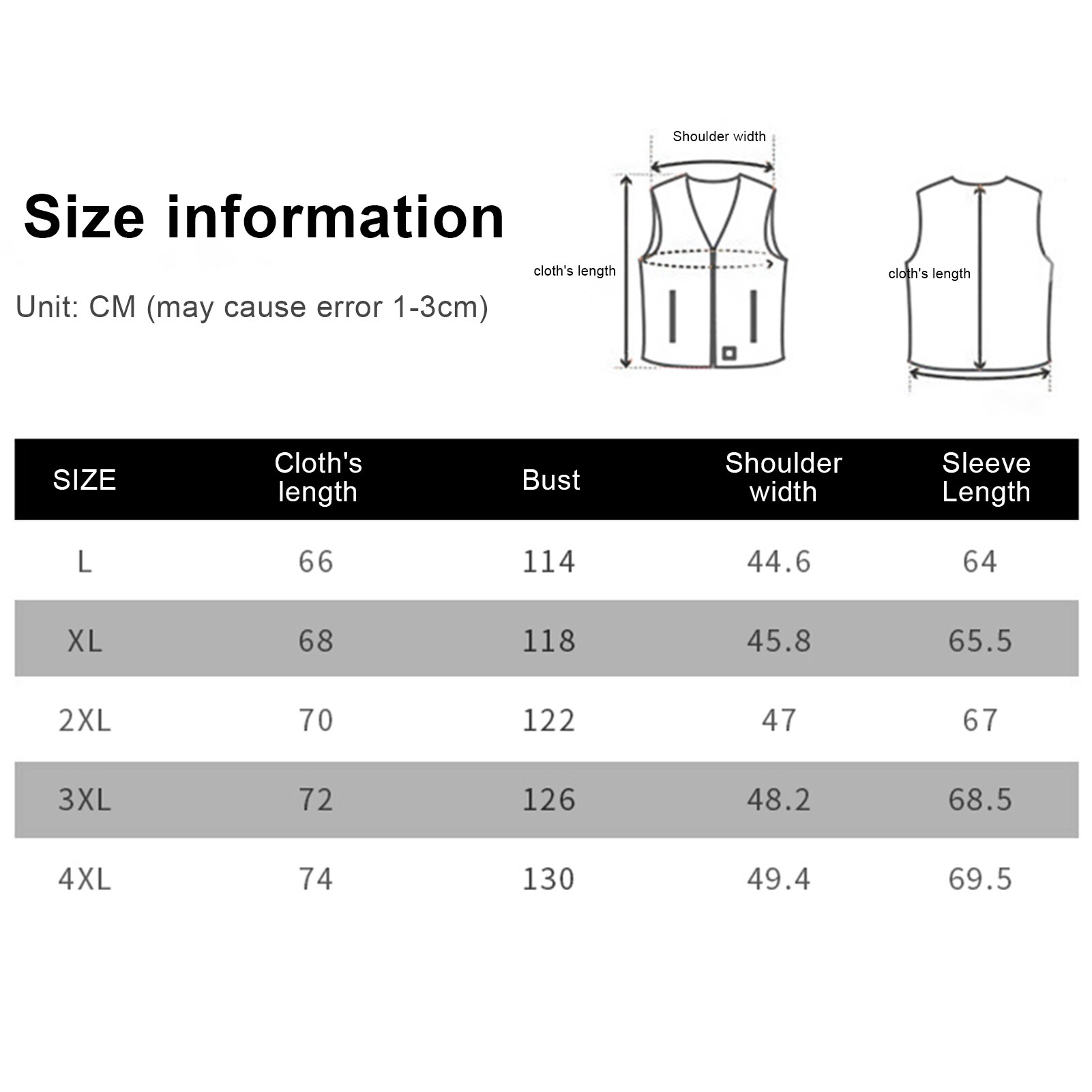 Chaquetas térmicas calefactables de 9 áreas para hombre y mujer, chaquetas térmicas calefactables de invierno para exteriores, para hombre y mujer