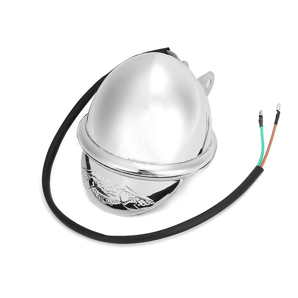 Universal Motorcycle Headlights LED Round Steel Headlight For