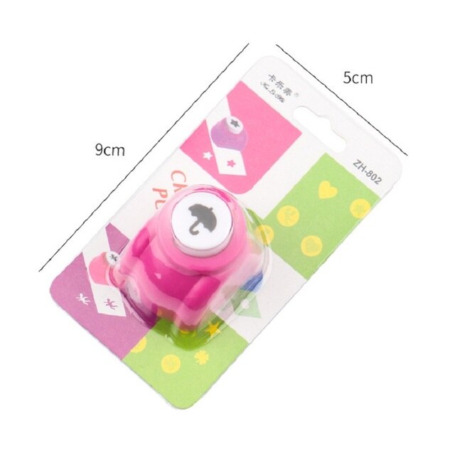 Paper craft hole punch-single hole punch hole punch small punch paper hole punch for scrapbooking craft supplies and paper craft: Umbrella models