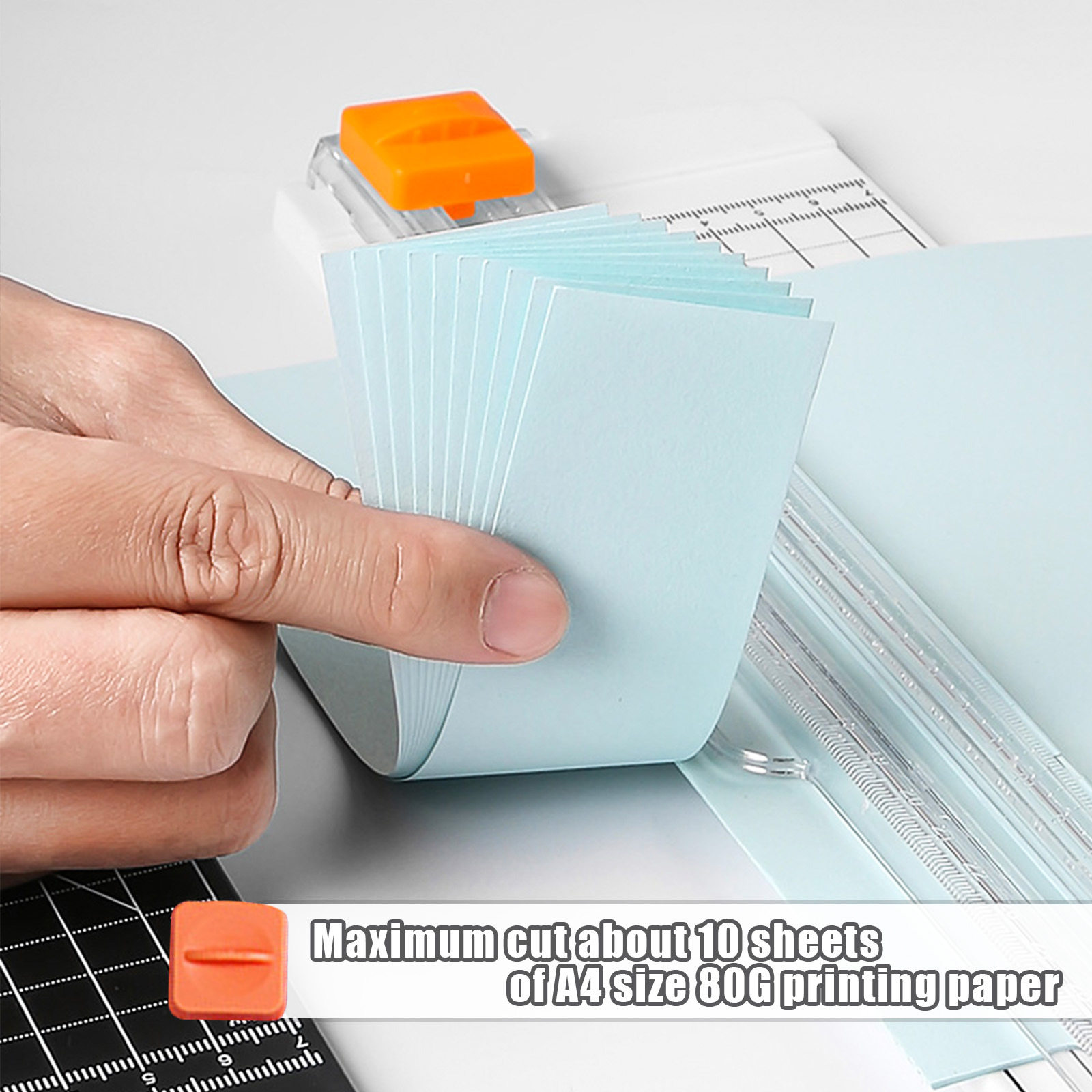 Popular A4/A5 Precision Paper Photo Trimmers Cutter Guillotine with Pull-out Ruler for Photo Labels Paper Cutting Tool