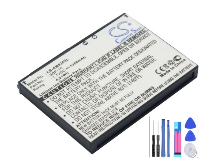SBP-10 de batería de , 1300mAh, para Asus Aries, Lamborghini ZX1, M530, M530E, M530w, M536, P560, ZX1