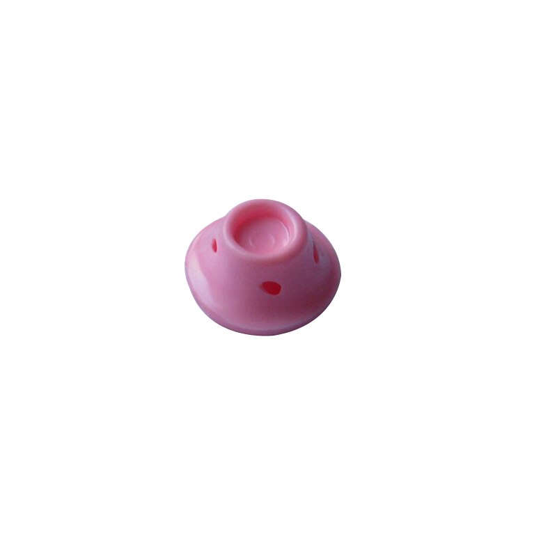 ¡Oferta! 10 Uds. De rulos de silicona rosa para el pelo, rulos de goma suave DIY para rizar el pelo