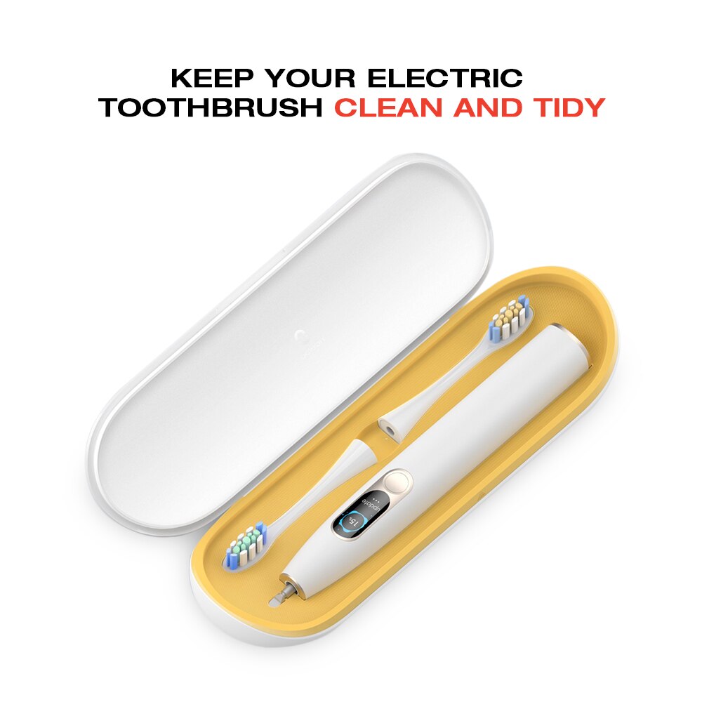 Original oclean caso de viagem caixa 2-em-1 design escova de dentes elétrica base de carregamento pw01 substituição cabeça da escova para oclean x/z1