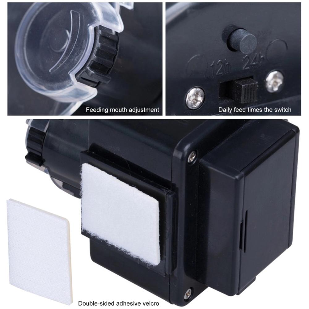 Mini Auto Fish Tank Food Feeder Adjustable Aquarium Timer Auto Fish Tank Pond Food Feeder