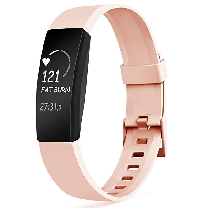 Pulsera para Fitbit inspire, para Fitbit inspire HR, correa de reloj blanda para Bit inspire/ ace2, accesorios: 2 / L