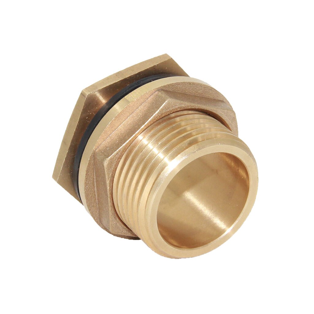 1'' Male Thread Brass Connector Washing Machine Outlet Hose Tube Connector Adapter