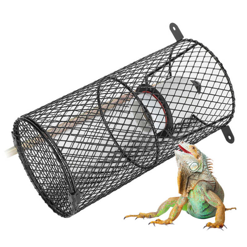 Habitat eclairage Reptile Anti brûlure abat jour céramique chauffage support de lampe pour animal de compagnie serpent lézard tortue tortue lampe lézard