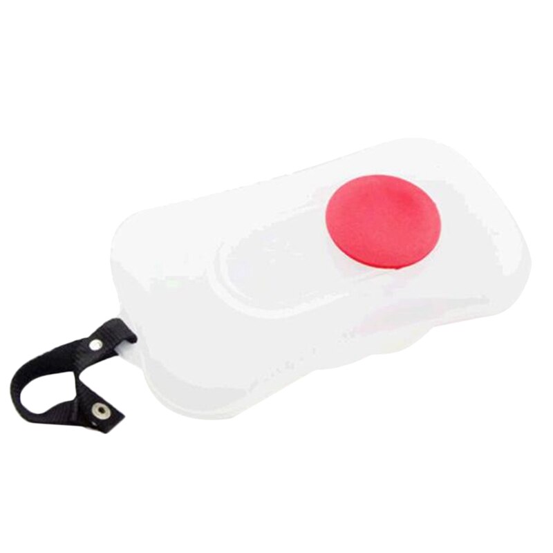 Baby Items Portable Wet Wipes Boxes White For Outside Traveling Snap-Strap Wipes Container Baby Care Strollers Accessories