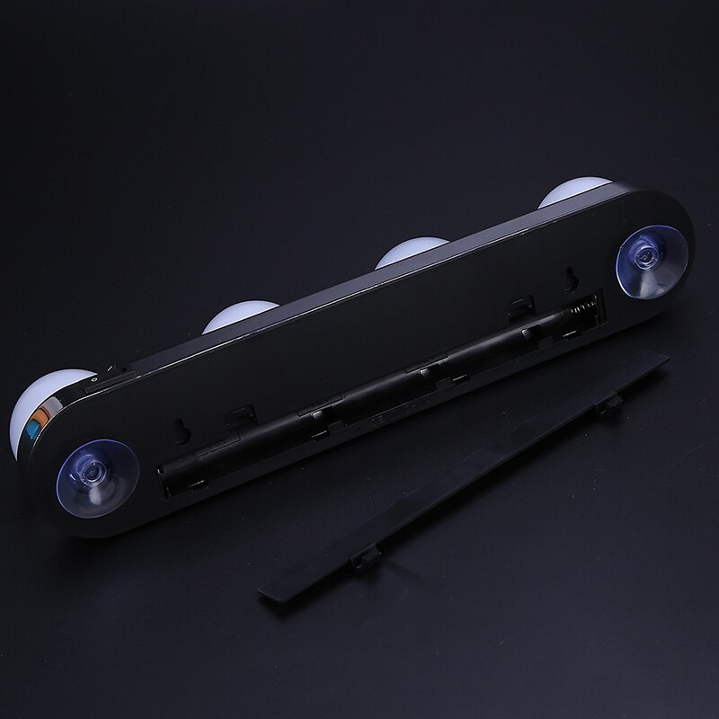 Soft And Natural Light Portable Led Mirror Light Four Bulbs Mirror Headlights Suction Cup Makeup Selfie Photo Studio Lamp Makeup