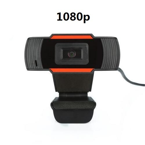 1080P Webcam Full Hd Web Camera Voor Pc Met Microfoon Skype Usb Webcam Voor Computer 2 Mega Pixels 1920X1080 Resolutie: WHITE