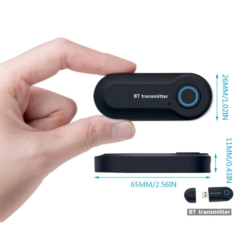 USB Wireless Bluetooth 4.0 Stereo Audio Transmitter For TV PC Bluetooth Speaker