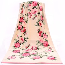 Bomuld jacquard håndklæde absorberende hurtigtørrende badehåndklæde badehåndklæde stor blomst figur par vask håndklæde 2 sæt