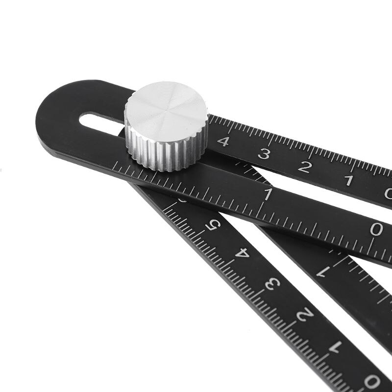 6 règle pliante trou de tuile plaçant les règles Multi d'angle de modèle avec le Guide de foret pour la menuiserie de perforateur