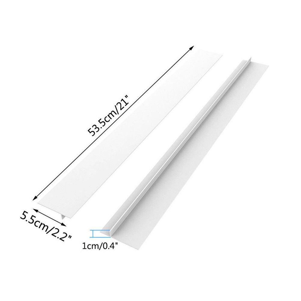 Kjøkkenovn benkeplate gapet dekkgap anti-skitt tetning gummilistedeksel 53.5 x 5.6 x 1cm